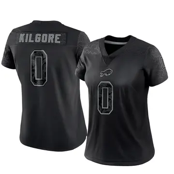 Black Women's Jalon Kilgore Buffalo Bills Limited Reflective Jersey