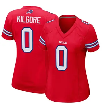 Red Women's Jalon Kilgore Buffalo Bills Game Alternate Jersey