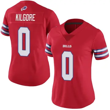 Red Women's Jalon Kilgore Buffalo Bills Limited Color Rush Vapor Untouchable Jersey