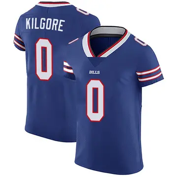 Royal Blue Men's Jalon Kilgore Buffalo Bills Elite Team Color Vapor Untouchable Jersey