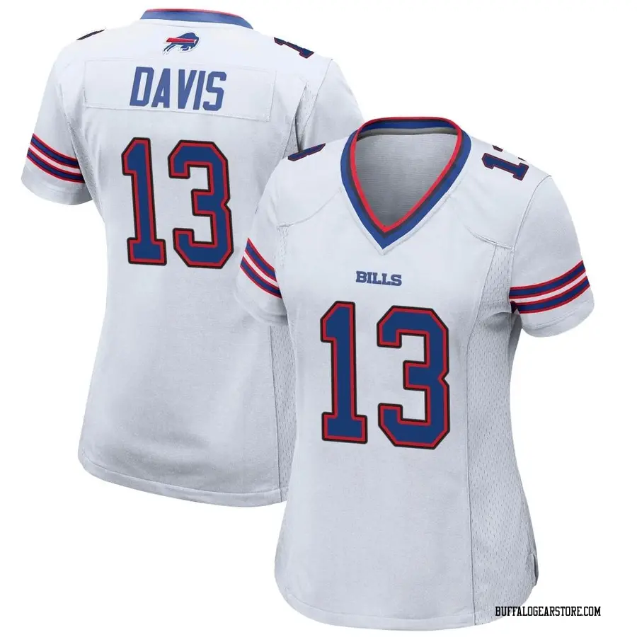 white gabe davis jersey