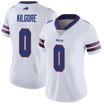 White Women's Jalon Kilgore Buffalo Bills Limited Color Rush Vapor Untouchable Jersey